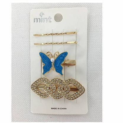 GYH11845 - Rhinestone Hair Clip Set