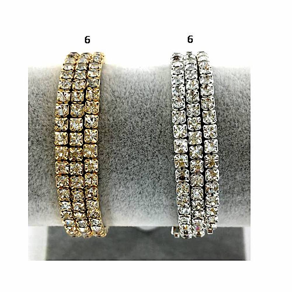 GYH11877T - Rhinestone Stretch Bracelet