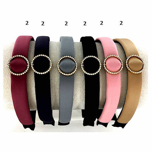GYH11929 - Rhinestone Buckle Headband