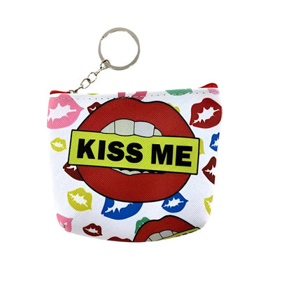 GYH11977 - Kiss Pattern Coin Purse