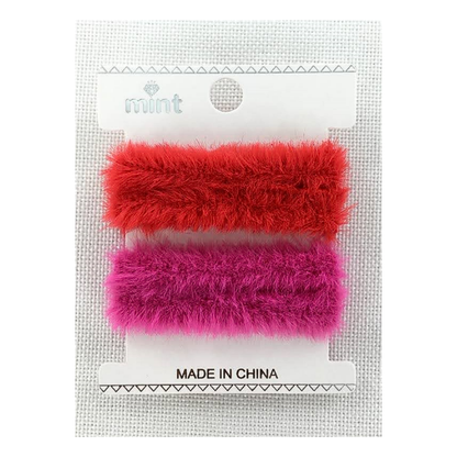 GYH11992 - Colorful Faux Fur Hair Tie 4 Pce Set