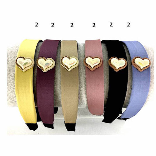 GYH12048 - Heart Charm Headband