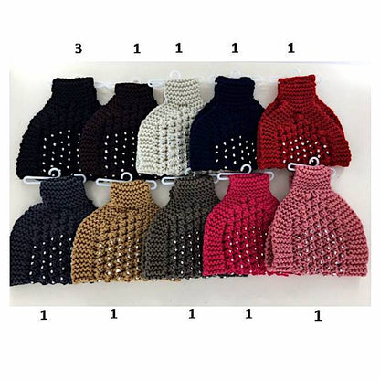 12 PCS Studded Wide Knit Headwrap