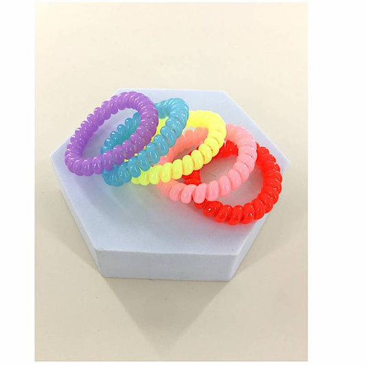 GYH12291 - Assorted Hair Coils 5 Piece Pack