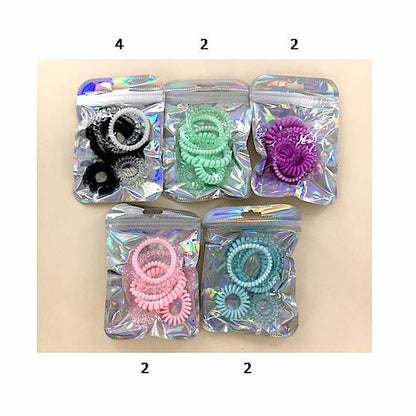 GYH12292 - Assorted Hair Coils 6 Piece Pack