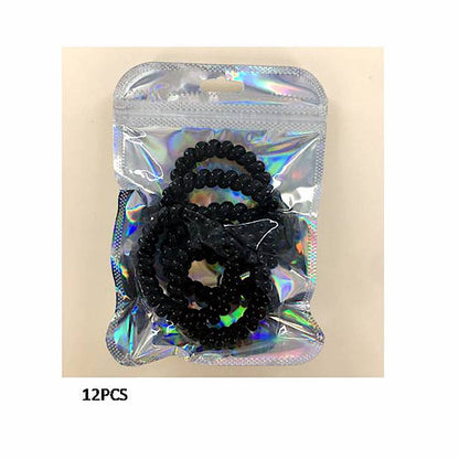 GYH12294 - Black Hair Coils 5 Piece Pack