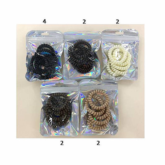 GYH12295 - Neutrals Hair Coils 5 Piece Pack