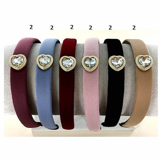 GYH12408 - Heart Charm Headband
