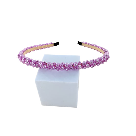 GYH12437 - Pearl Cluster Headband