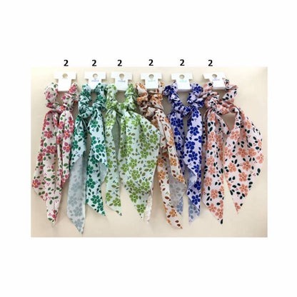 GYH12513 - Floral Scarf Hair Tie