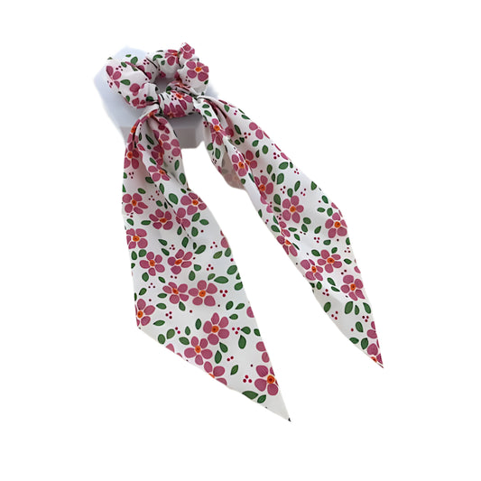 GYH12513 - Floral Print Scarf Hair Tie