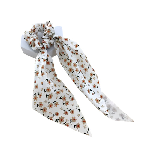 GYH12516 - Floral Print Scarf Hair Tie