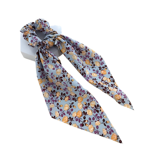 GYH12518 - Floral Print Scarf Hair Tie