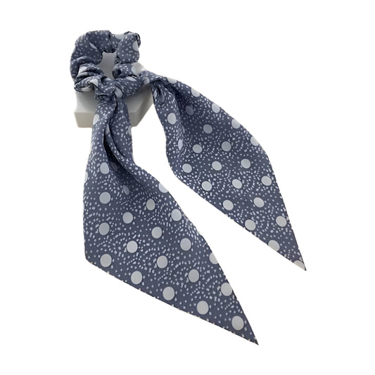 GYH12520 - Dotted Print Scarf Hair Tie