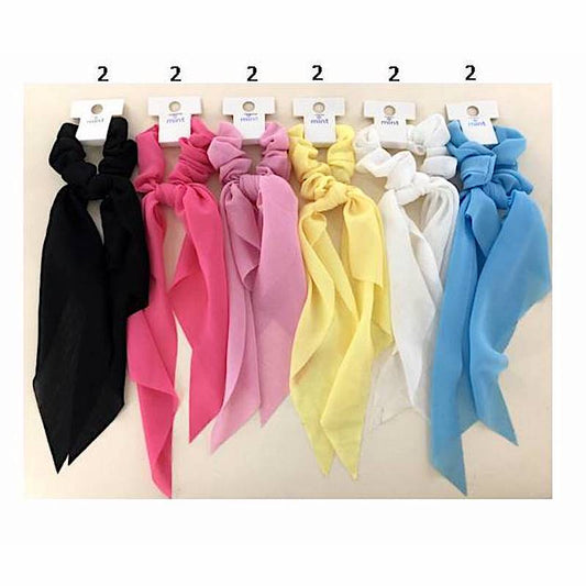 GYH12527 - Solid Scarf Hair Tie