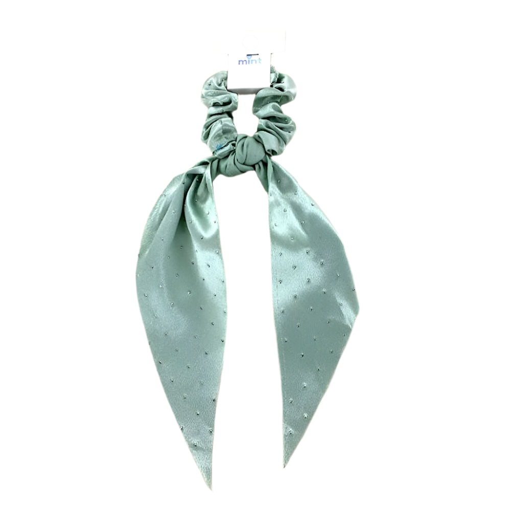 GYH12642 - Rhinestone Scarf Hair Tie