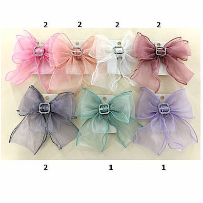 GYH12768 - Chiffon Hair Bow Clip