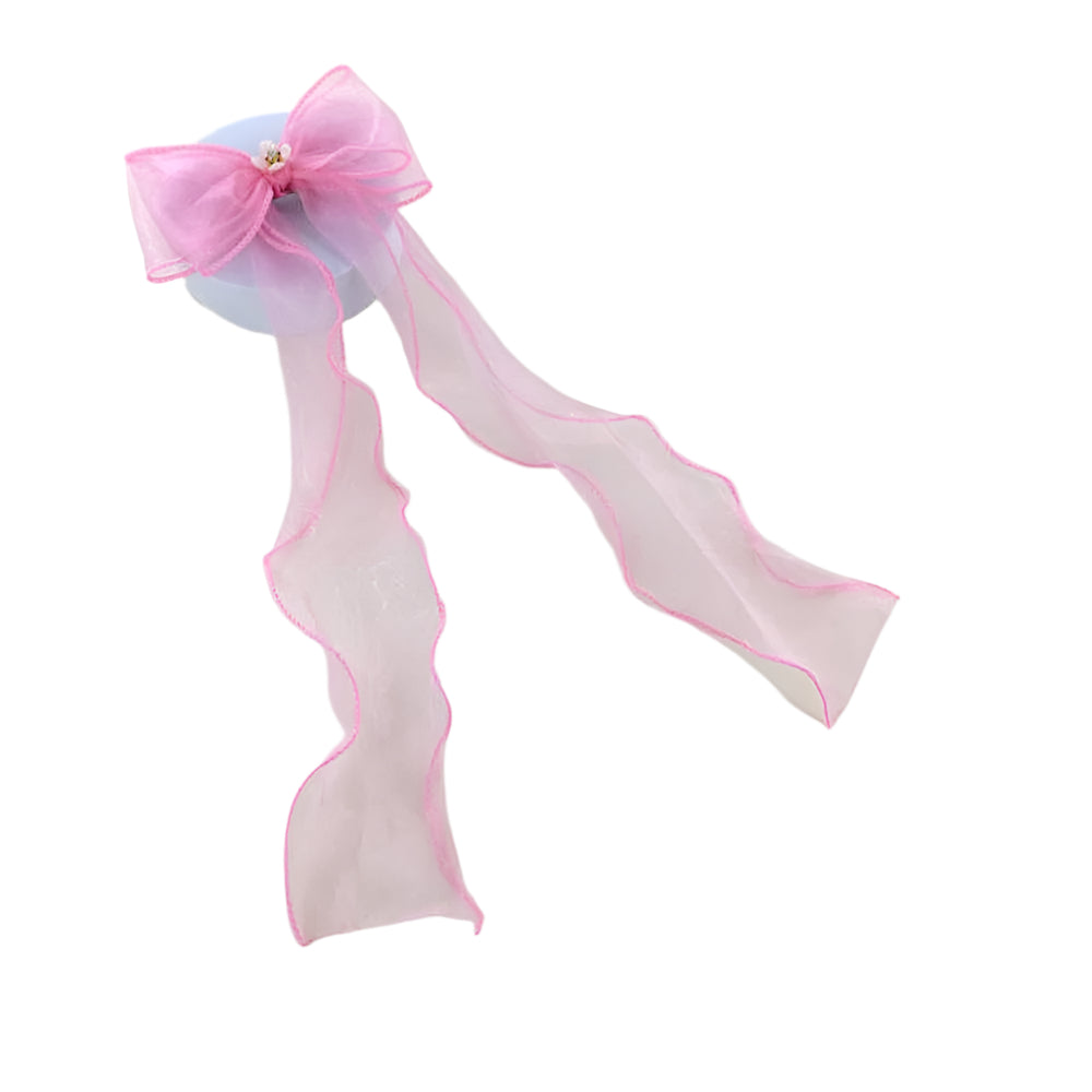 Flower Hair Bow Clip