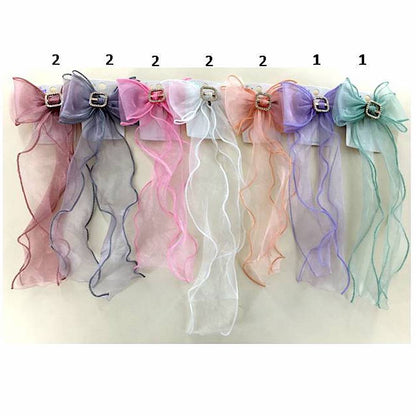 GYH12778 - Sheer Hair Bow Clip