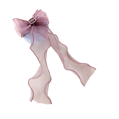 GYH12778 - Sheer Hair Bow Clip