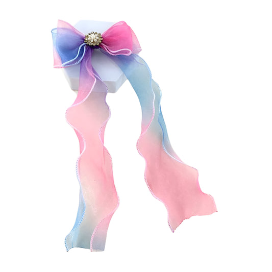 GYH12792 - Sheer Ombré Hair Bow Clip