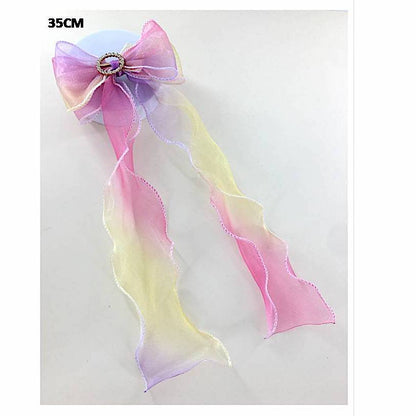 GYH12801 - Ombré Chiffon Hair Bow Clip