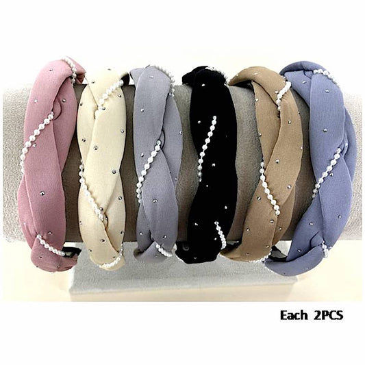 GYH12889 - Pearl Twist Headband