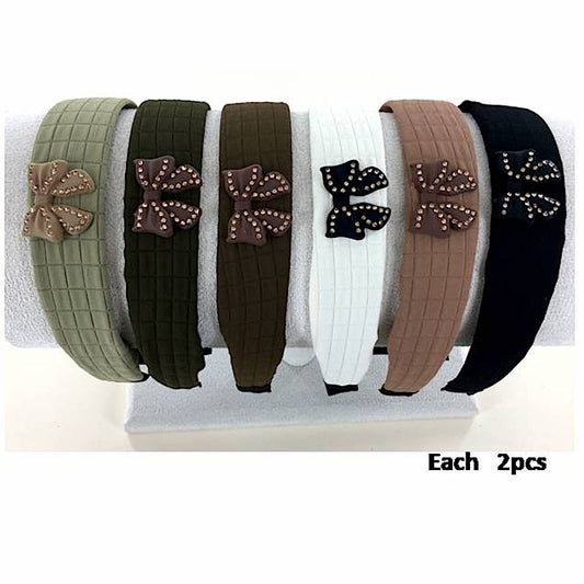 GYH12893 - Bow Charm Headband