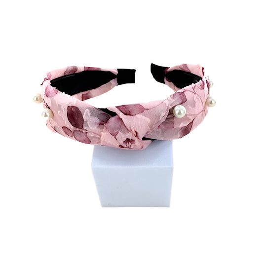 GYH12913 - Floral Pearl Headband