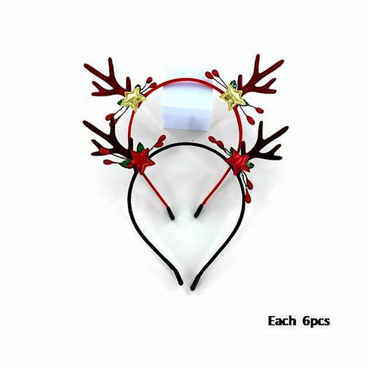 GYH12964 - Christmas Reindeer Antler Headband