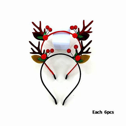 GYH12966 - Christmas Reindeer Antler Headband