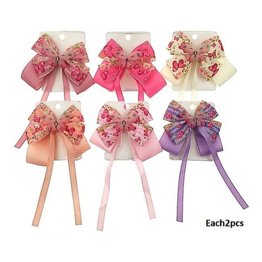 GYH13004 - Butterfly Hair Bow Clip