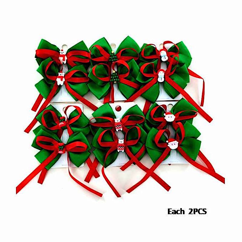 GYH13009 - Christmas Ribbon Hair Clip