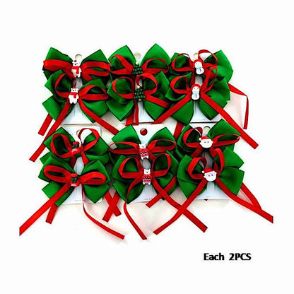 GYH13009 - Christmas Ribbon Hair Clip