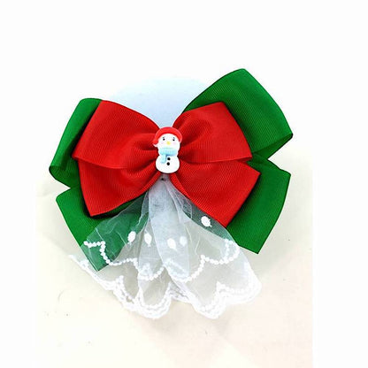 GYH13010 - Christmas Ribbon Hair Clip