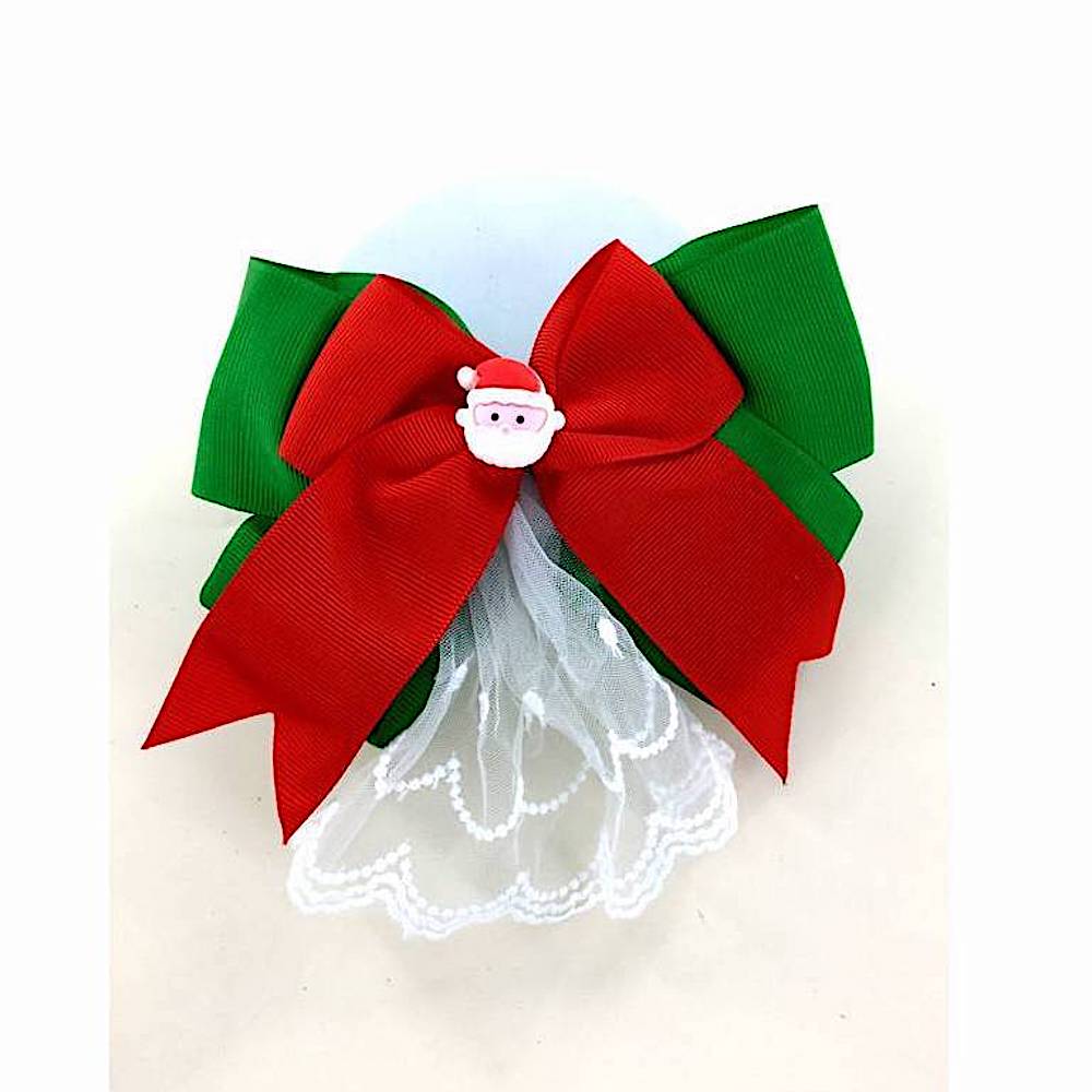 GYH13011 - Christmas Ribbon Hair Clip