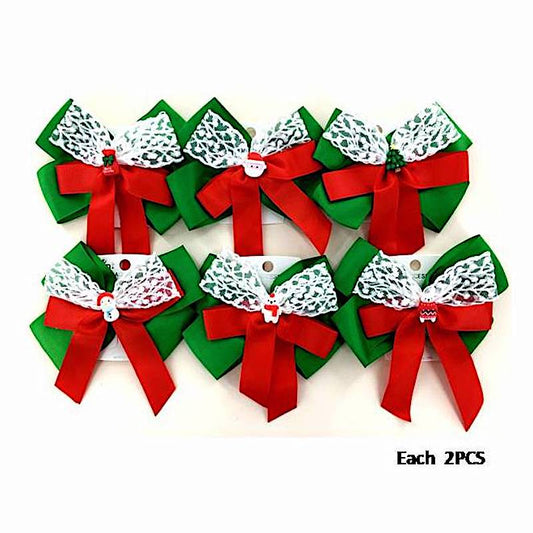 GYH13012 - Christmas Ribbon Hair Clip