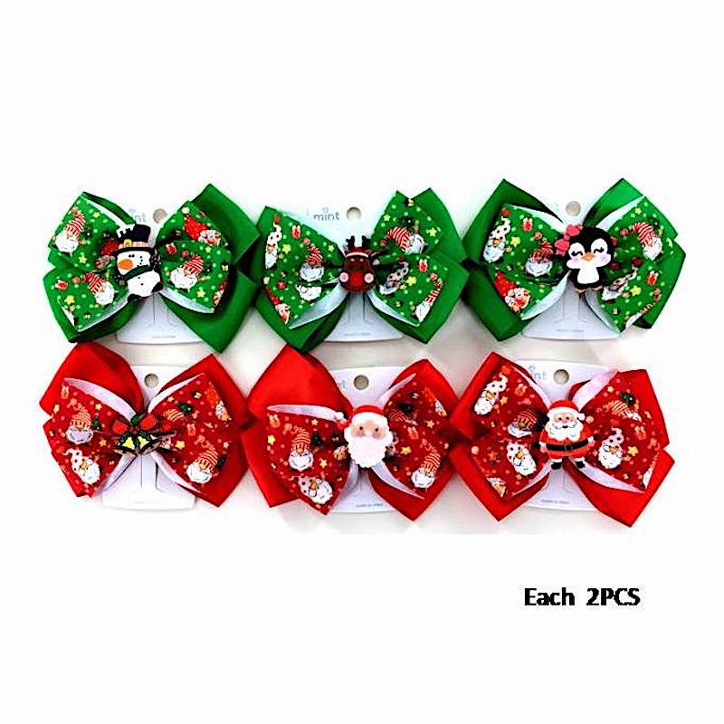 GYH13013 - Christmas Ribbon Hair Clip