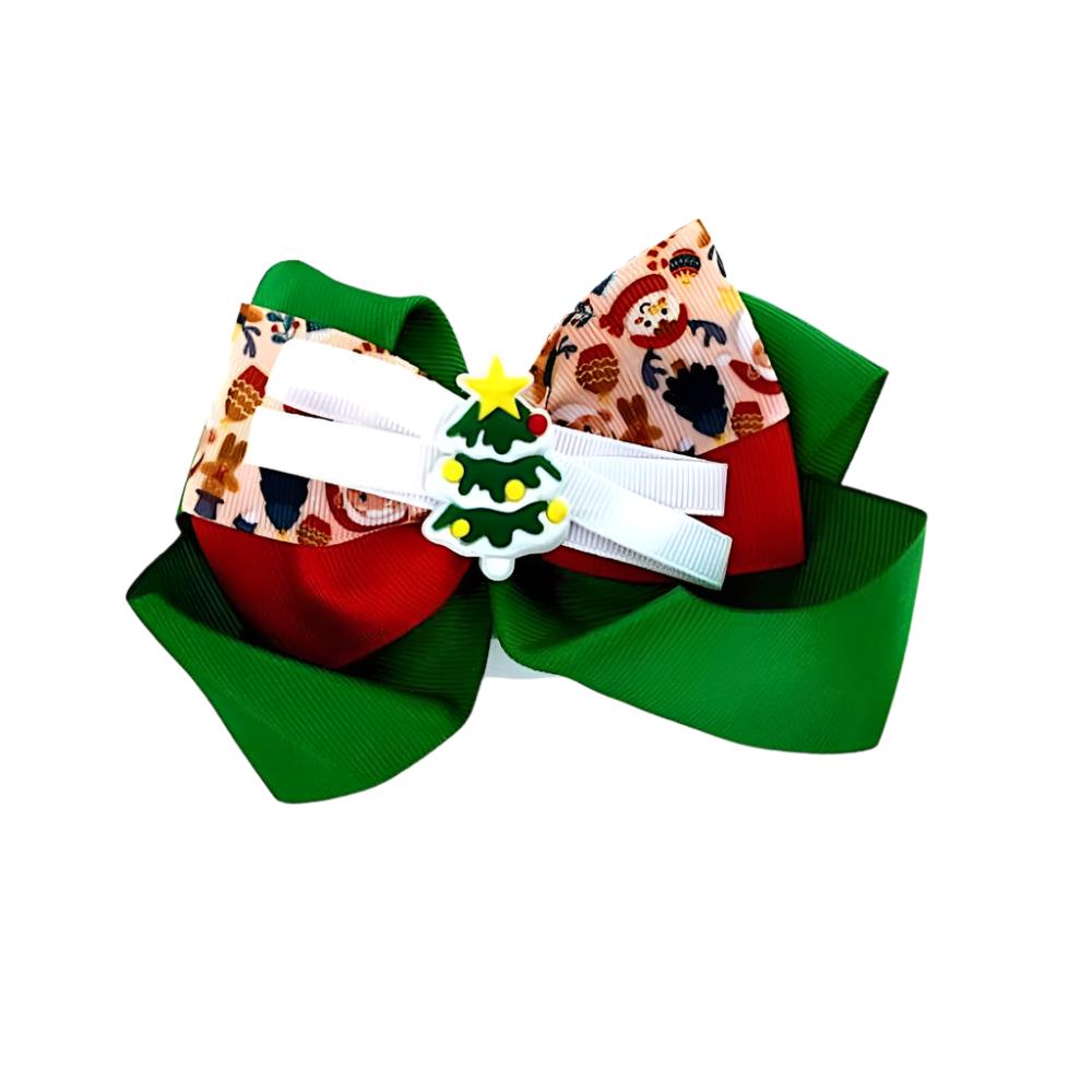 GYH13015 - Christmas Ribbon Hair Clip