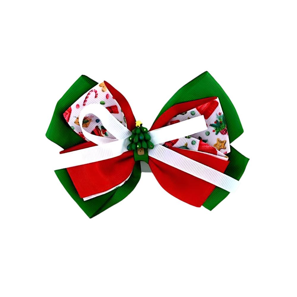 GYH13017 - Christmas Ribbon Hair Clip