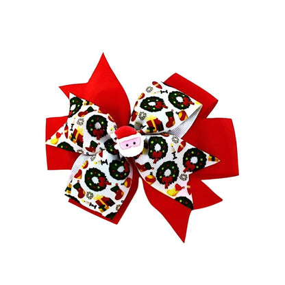 GYH13020 - Christmas Ribbon Hair Clip