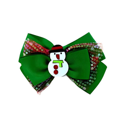 GYH13021 - Christmas Ribbon Hair Clip