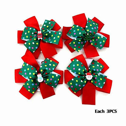 GYH13022 - Christmas Ribbon Hair Clip