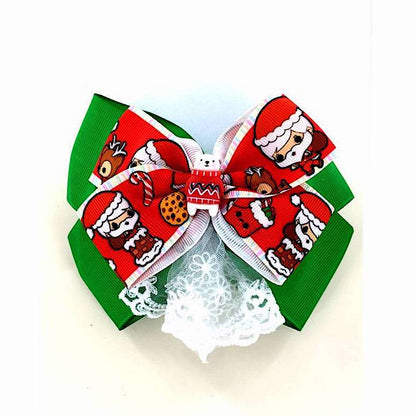 GYH13024 - Christmas Ribbon Hair Clip