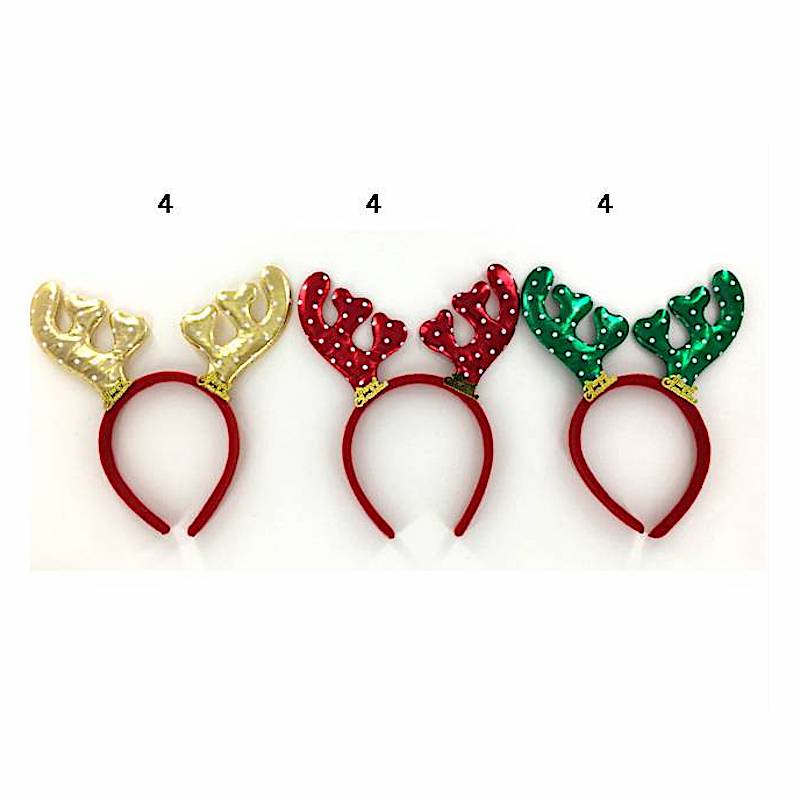 GYH13053 - Christmas Reindeer Antlers Headband