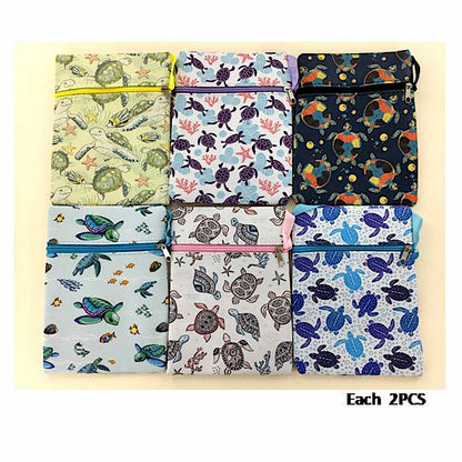 Sea Turtle Pattern Coin Pouch