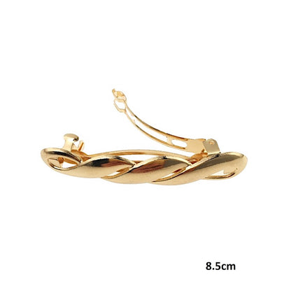 Metal Twist Barrette Hair Clip
