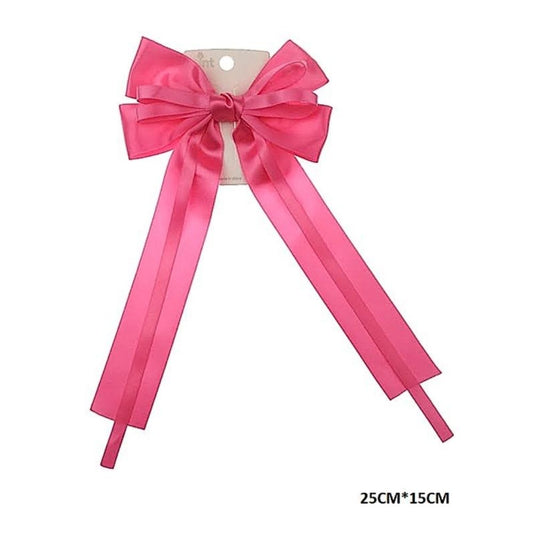 GYH13246 - Satin Hair Bow Clip