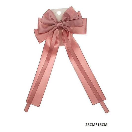 GYH13247 - Satin Hair Bow Clip