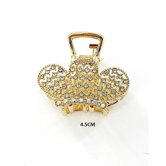 Rhinestone Crown Claw Clip